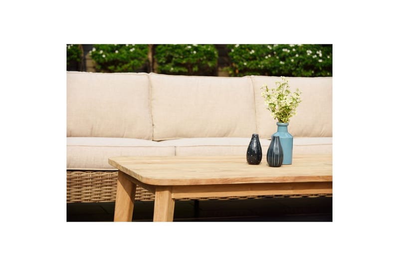 Utomhusmöbelgrupp Lifestyle Garden Bahamas 2 x soffstol & 3-sits & soffbord 140 - Trädgård & spabad - Utemiljö - Altan & terrass - Altanmöbler