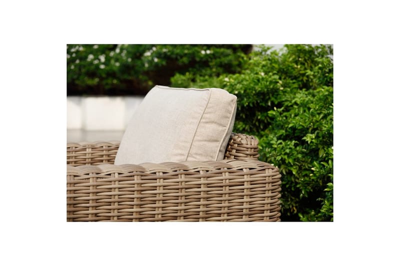 Utomhusmöbelgrupp Lifestyle Garden Bahamas 2 x soffstol & 3-sits & soffbord 140 - Trädgård & spabad - Utemiljö - Altan & terrass - Altanmöbler