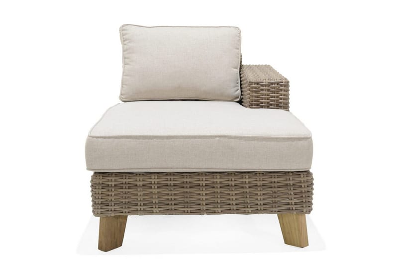 Utomhusmöbelgrupp Lifestyle Garden Barbados 2-sits & schäslong vänster soffbord 110 - Trädgård & spabad - Utemiljö - Altan & terrass - Altanmöbler