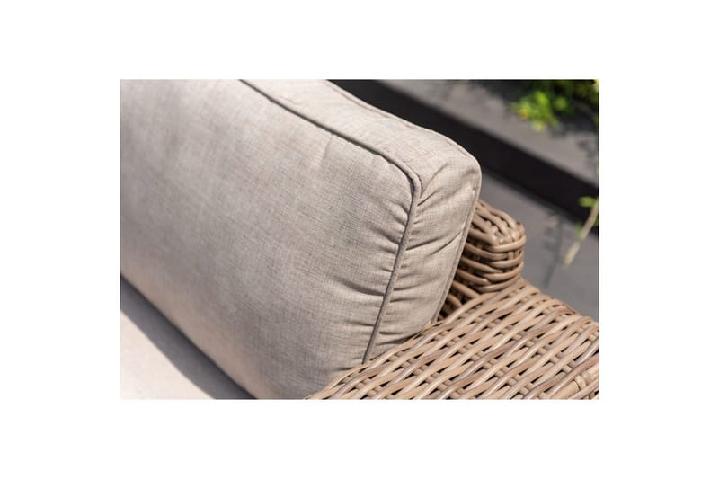 Utomhusmöbelgrupp Lifestyle Garden Barbados 2-sits & schäslong vänster soffbord 110 - Trädgård & spabad - Utemiljö - Altan & terrass - Altanmöbler