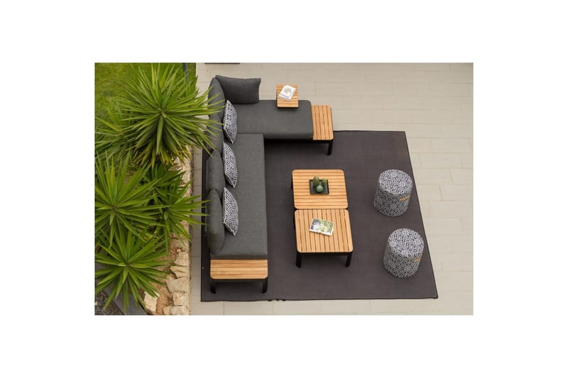 Utomhusmöbelgrupp Lifestyle Garden Portals 2-sits & 3-sits modulsoffa & soffbord - Trädgård & spabad - Utemiljö - Altan & terrass - Altanmöbler