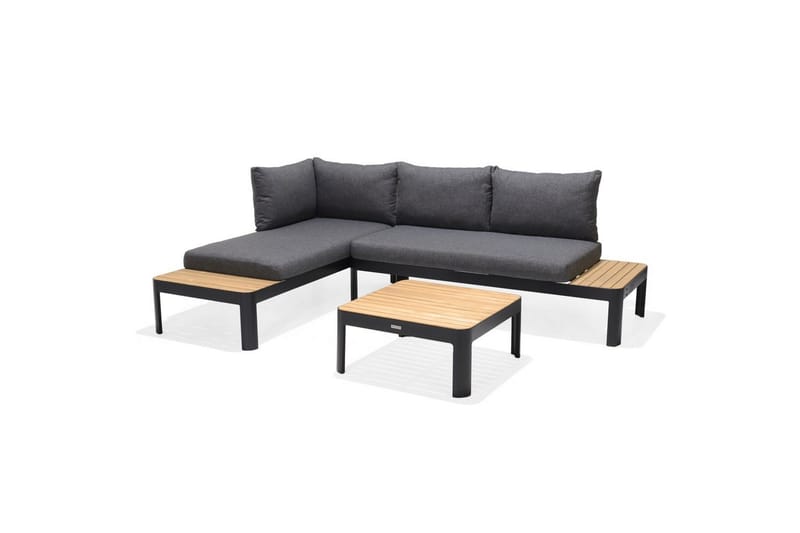 Utomhusmöbelgrupp Lifestyle Garden Portals 2x 2-sits modulsoffa & soffbord - Trädgård & spabad - Utemiljö - Altan & terrass - Altanmöbler