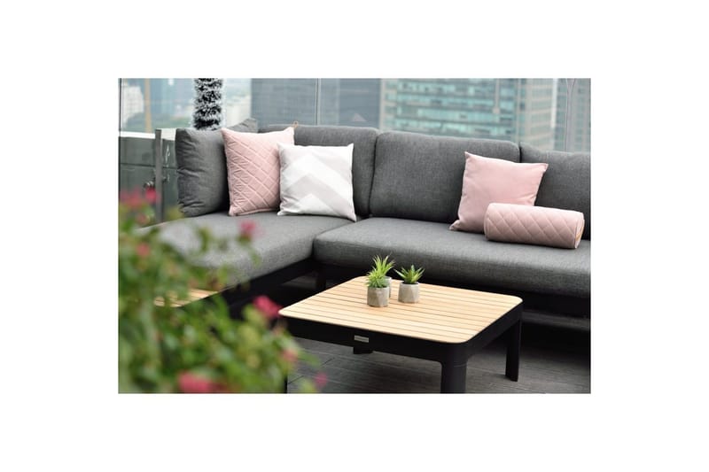 Utomhusmöbelgrupp Lifestyle Garden Portals 2x 2-sits modulsoffa & soffbord - Trädgård & spabad - Utemiljö - Altan & terrass - Altanmöbler