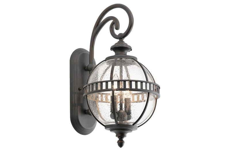 Utomhusvägglampa Kichler Halleron 254x489x318 mm, Londonderry - 254x489x318 mm, Londonderry - Trädgård & spabad - Utemiljö - Altan & terrass - Altanbelysning