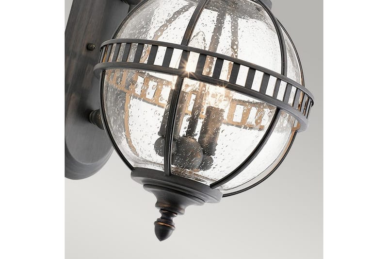 Utomhusvägglampa Kichler Halleron 254x489x318 mm, Londonderry - 254x489x318 mm, Londonderry - Trädgård & spabad - Utemiljö - Altan & terrass - Altanbelysning