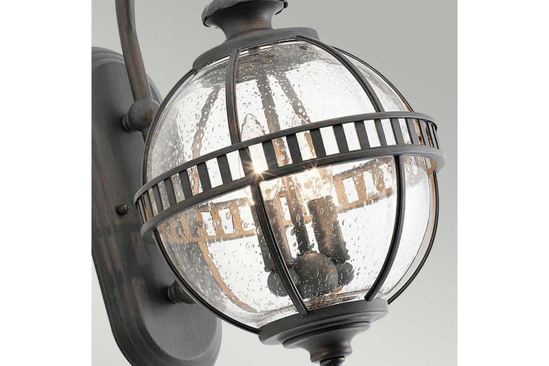 Utomhusvägglampa Kichler Halleron 254x489x318 mm, Londonderry - 254x489x318 mm, Londonderry - Trädgård & spabad - Utemiljö - Altan & terrass - Altanbelysning