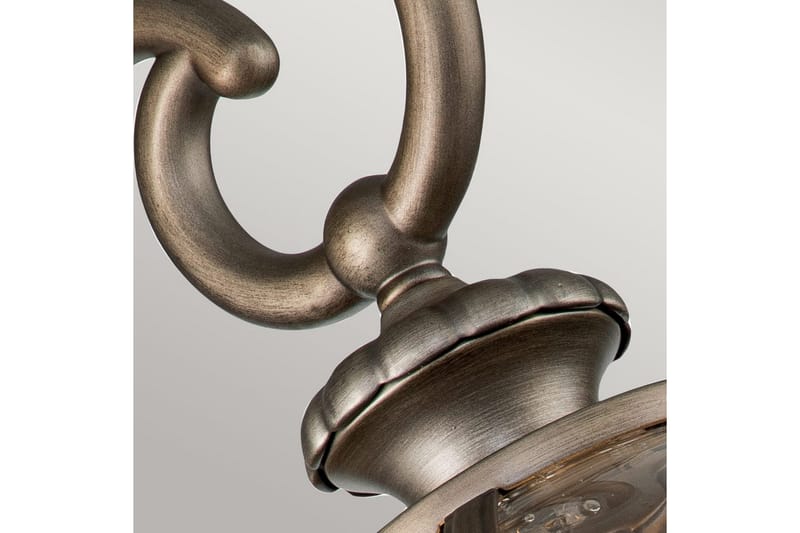 Utomhusvägglampa Kichler Halleron 305x578x375 mm, Polerad brons - 305x578x375 mm, Polerad brons - Trädgård & spabad - Utemiljö - Altan & terrass - Altanbelysning