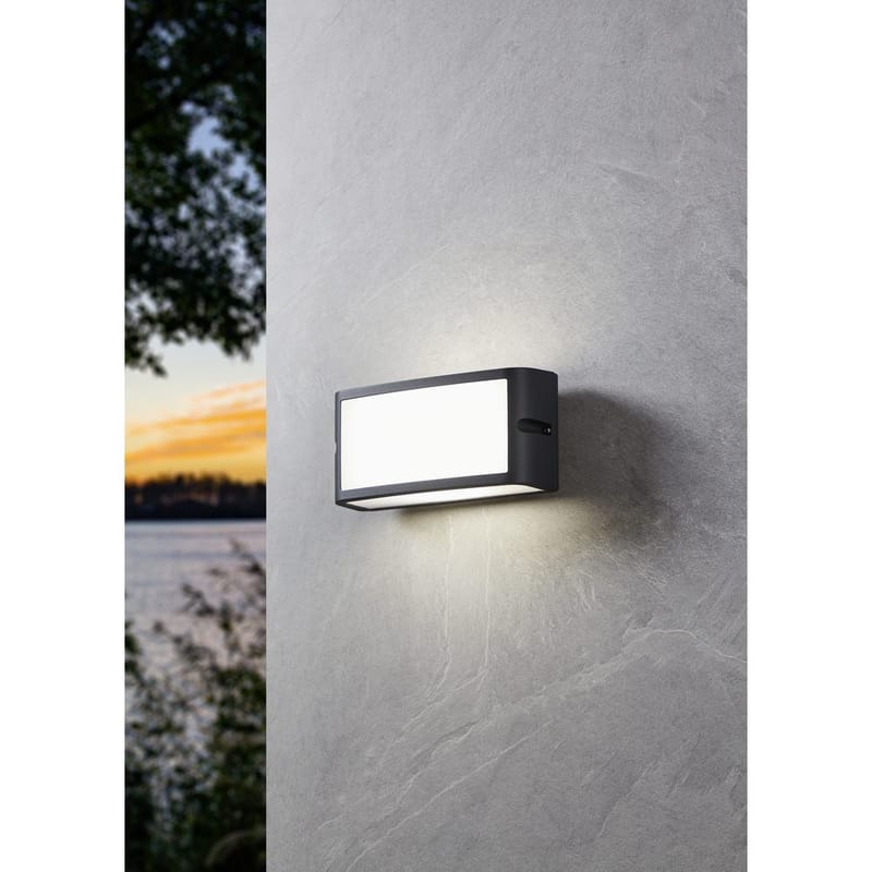 Utvändig vägglampa Camarda - Antracit - Trädgård & spabad - Utemiljö - Entré - Entrébelysning