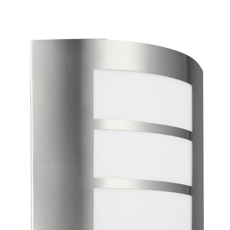 Utvändig vägglampa City med sensor - Rostfritt Stål - Trädgård & spabad - Utemiljö - Entré - Entrébelysning