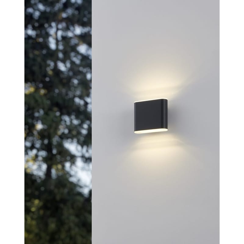 Utvändig vägglampa Grutti - Antracit - Trädgård & spabad - Utemiljö - Entré - Entrébelysning