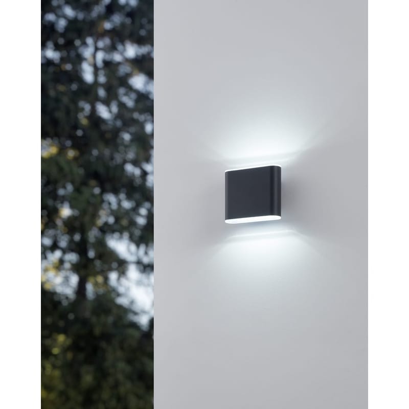 Utvändig vägglampa Grutti - Antracit - Trädgård & spabad - Utemiljö - Entré - Entrébelysning