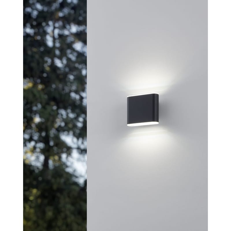 Utvändig vägglampa Grutti - Antracit - Trädgård & spabad - Utemiljö - Entré - Entrébelysning