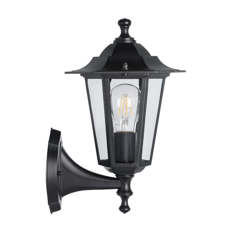 Utvändig vägglampa Laterna - Topmonterad - Trädgård & spabad - Utemiljö - Entré - Entrébelysning