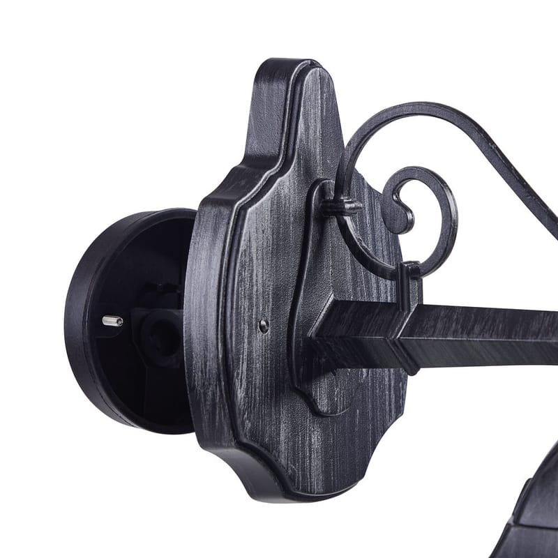 Utvändig vägglampa Navedo Nedåtriktad - Svart/Silverpatina - Trädgård & spabad - Utemiljö - Altan & terrass - Altanbelysning