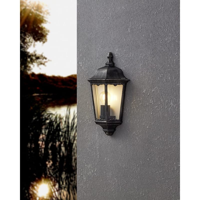 Utvändig vägglampa Navedo Ytmonterad - 29 cm - Trädgård & spabad - Utemiljö - Entré - Entrébelysning