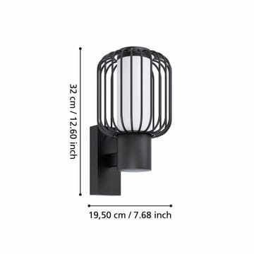 Utvändig vägglampa Ravello - 16,5 cm - Trädgård & spabad - Utemiljö - Entré - Entrébelysning
