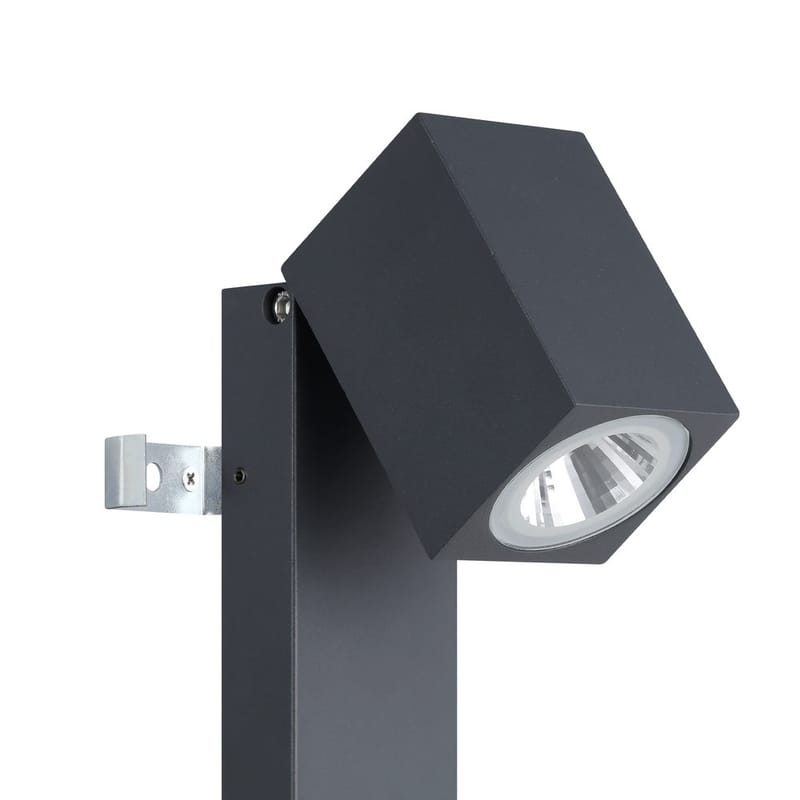 Utvändig vägglampa Sakeda med sensor - Antracit - Trädgård & spabad - Utemiljö - Entré - Entrébelysning