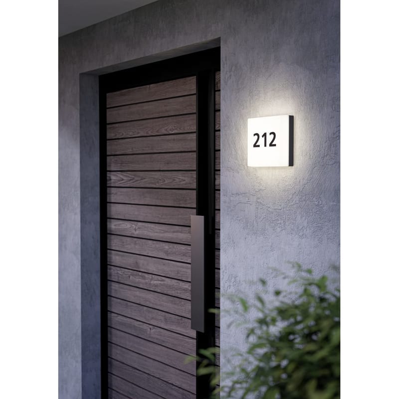 Vägglampa Cornale - Antracit - Trädgård & spabad - Utemiljö - Entré - Entrébelysning