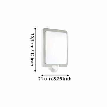 Vägglampa Mussotto - 30,5 cm - Trädgård & spabad - Utemiljö - Entré - Entrébelysning