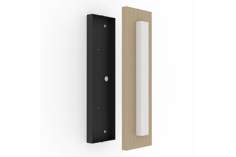 Vägglampa Utebelysning Eglo Bitetto - Vit/Brun - Trädgård & spabad - Utemiljö - Altan & terrass - Altanbelysning