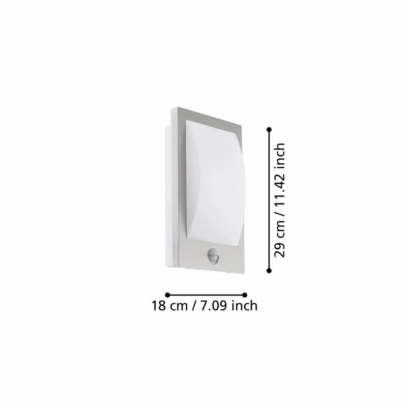 Vägglampa Verres - 18 cm - Trädgård & spabad - Utemiljö - Entré - Entrébelysning