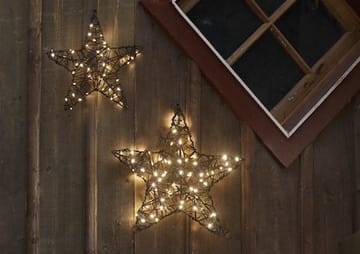 Vicke Star Utomhusdekoration belysning 30 cm - brun - Trädgård & spabad - Utemiljö - Altan & terrass - Altanbelysning