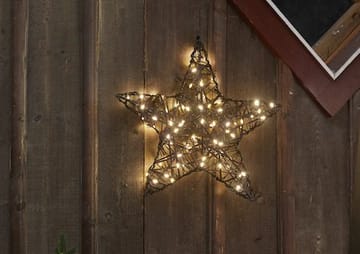 Vicke Star Utomhusdekoration belysning 40 cm - brun - Trädgård & spabad - Utemiljö - Altan & terrass - Altanbelysning