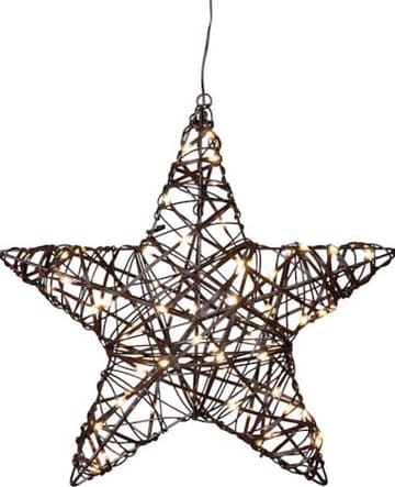 Vicke Star Utomhusdekoration belysning 40 cm - brun - Trädgård & spabad - Utemiljö - Altan & terrass - Altanbelysning
