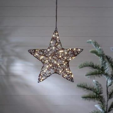 Vicke Star Utomhusdekoration belysning 40 cm - brun - Trädgård & spabad - Utemiljö - Altan & terrass - Altanbelysning