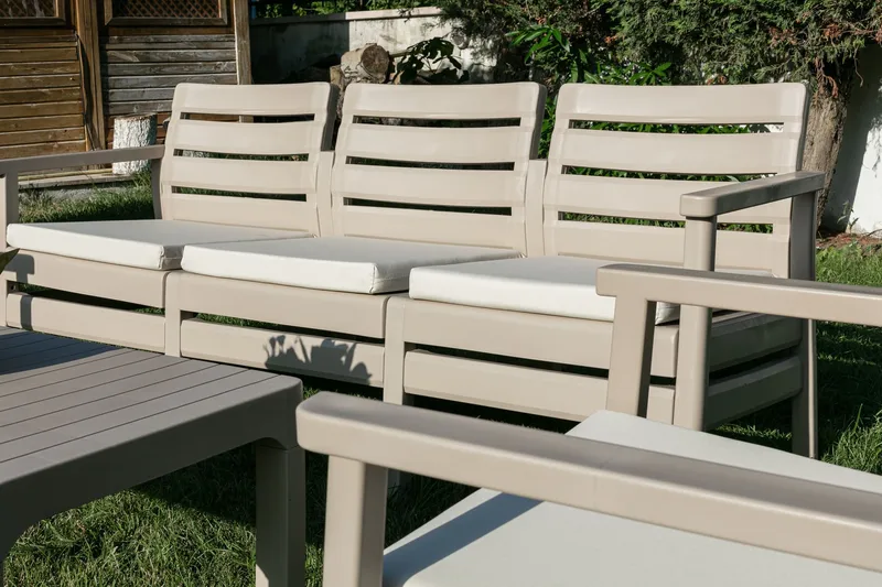 Vomira Loungegrupp utomhus - Desert Beige - Trädgård & spabad - Utemiljö - Altan & terrass - Altanmöbler