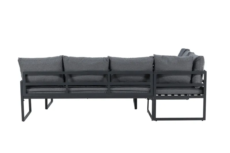 Zingaro Soffgrupp Utomhus 4-sits - Svart/Grå - Trädgård & spabad - Utemiljö - Altan & terrass - Altanmöbler