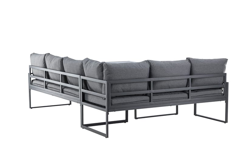 Zingaro Soffgrupp Utomhus 4-sits - Svart/Grå - Trädgård & spabad - Utemiljö - Altan & terrass - Altanmöbler