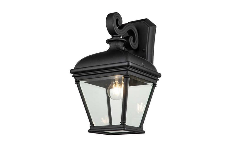 Bayview Elstead Lighting Vägglampa utomhus, Black