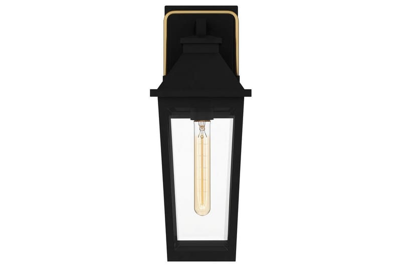 Buckley Quoizel Vägglampa utomhus - Black||Brass - Trädgård & spabad - Utemiljö - Entré - Entrébelysning