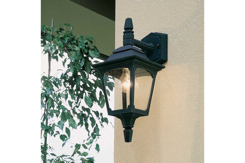 Chapel Mini Elstead Lighting Vägglampa utomhus - Black - Trädgård & spabad - Utemiljö - Entré - Entrébelysning