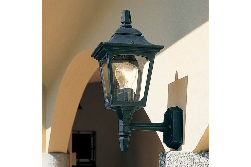 Chapel Mini Elstead Lighting Vägglampa utomhus - Black - Trädgård & spabad - Utemiljö - Entré - Entrébelysning