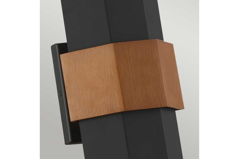 Chasm Quoizel Vägglampa utomhus - Black||Brown - Trädgård & spabad - Utemiljö - Entré - Entrébelysning