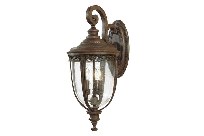 English Bridle Feiss Vägglampa utomhus, Bronze
