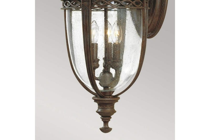 English Bridle Feiss Vägglampa utomhus - Bronze - Trädgård & spabad - Utemiljö - Entré - Entrébelysning