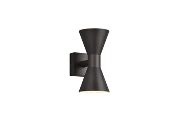 Ardas Vägglampa 2L GU10 mattsvart - Matt svart - Trädgård & spabad - Utemiljö - Entré - Entrébelysning