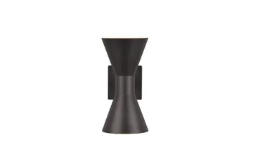 Ardas Vägglampa 2L GU10 mattsvart - Matt svart - Trädgård & spabad - Utemiljö - Entré - Entrébelysning