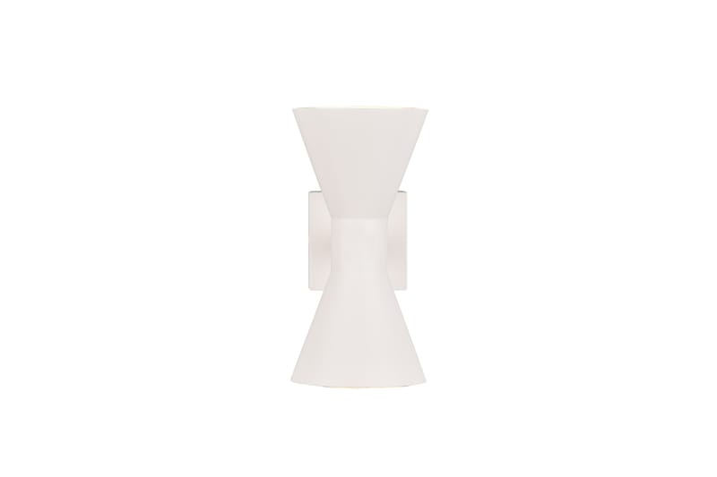 Ardas Vägglampa 2L GU10 mattvit - Matt vit - Trädgård & spabad - Utemiljö - Entré - Entrébelysning