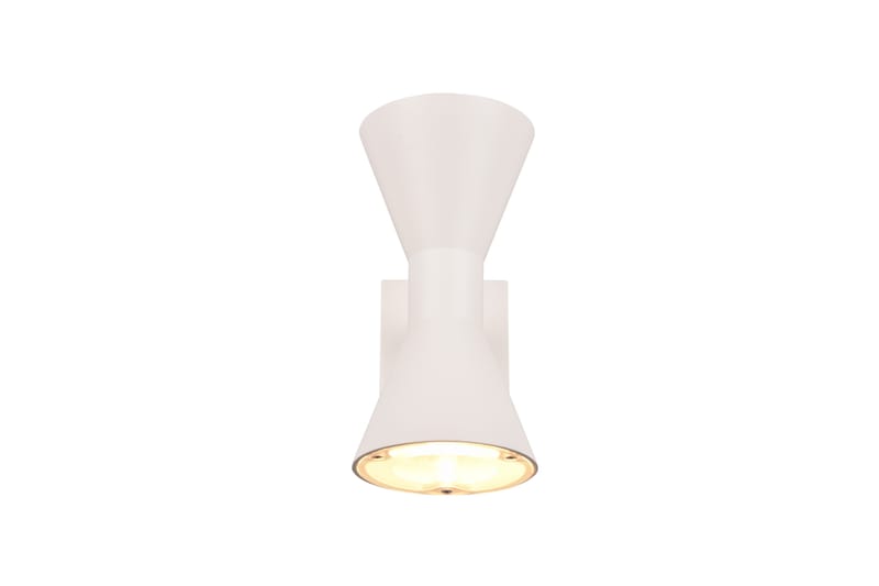 Ardas Vägglampa 2L GU10 mattvit - Matt vit - Trädgård & spabad - Utemiljö - Entré - Entrébelysning