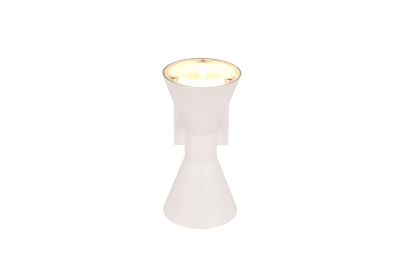 Ardas Vägglampa 2L GU10 mattvit - Matt vit - Trädgård & spabad - Utemiljö - Entré - Entrébelysning