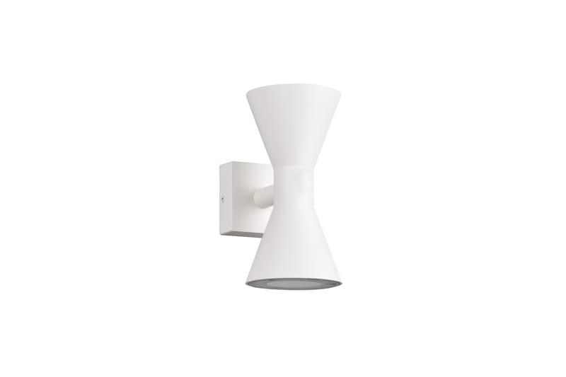 Ardas Vägglampa 2L GU10 mattvit - Matt vit - Trädgård & spabad - Utemiljö - Entré - Entrébelysning