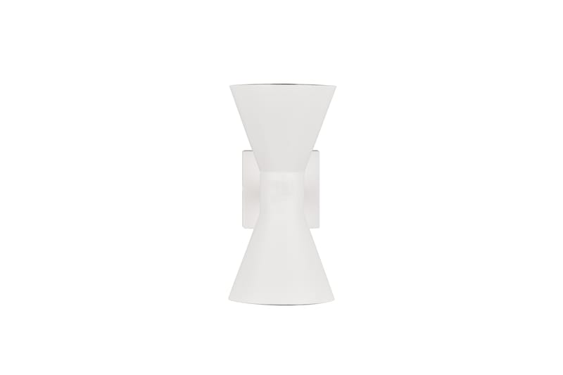 Ardas Vägglampa 2L GU10 mattvit - Matt vit - Trädgård & spabad - Utemiljö - Entré - Entrébelysning