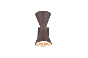 Ardas Vägglampa 2L GU10 rustik - Rustik - Trädgård & spabad - Utemiljö - Entré - Entrébelysning