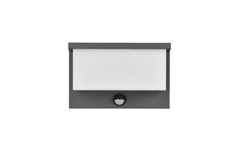 Nestos LED Vägglampa antracit rörelsesensor - Antracit - Trädgård & spabad - Utemiljö - Entré - Entrébelysning
