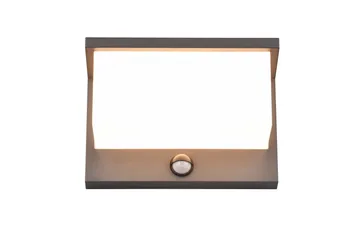 Nestos LED Vägglampa antracit rörelsesensor - Antracit - Trädgård & spabad - Utemiljö - Entré - Entrébelysning