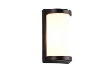 Puelo Vägglampa E27 mattsvart - Matt svart - Trädgård & spabad - Utemiljö - Entré - Entrébelysning